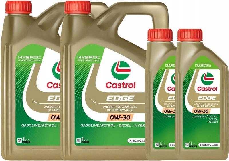 CASTROL EDGE 0W30 API SN ACEA C3 10L