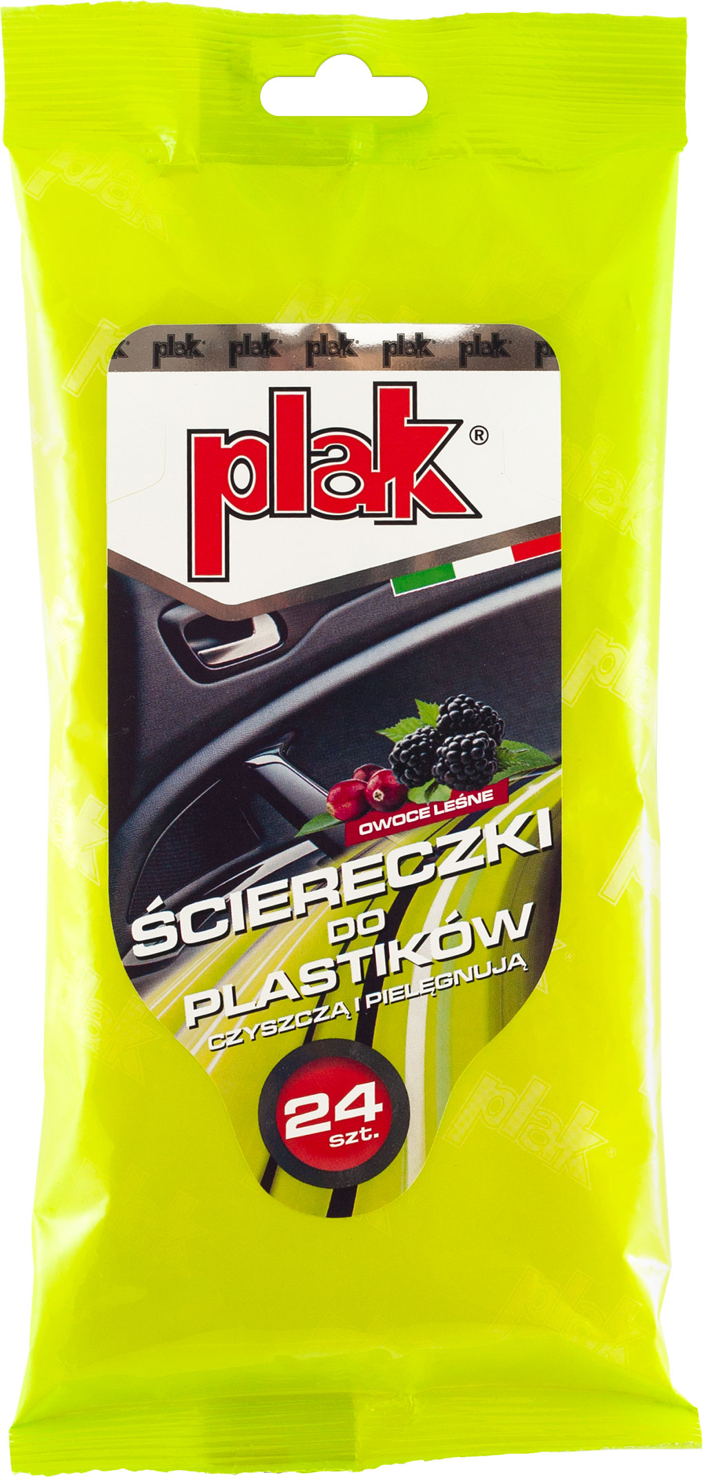 

Ściereczki Do Plastików Atas Owoce Leśne 24SZT