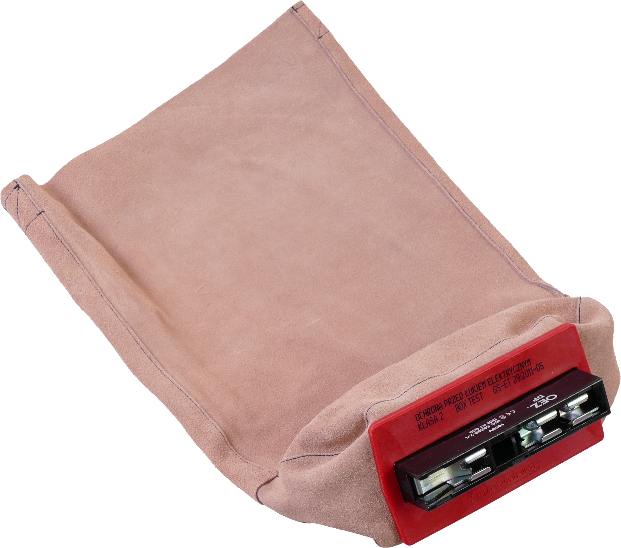 UCHWYT DO BEZPIECZNIKÓW BM Z RĘKAWEM OCHRONNYM