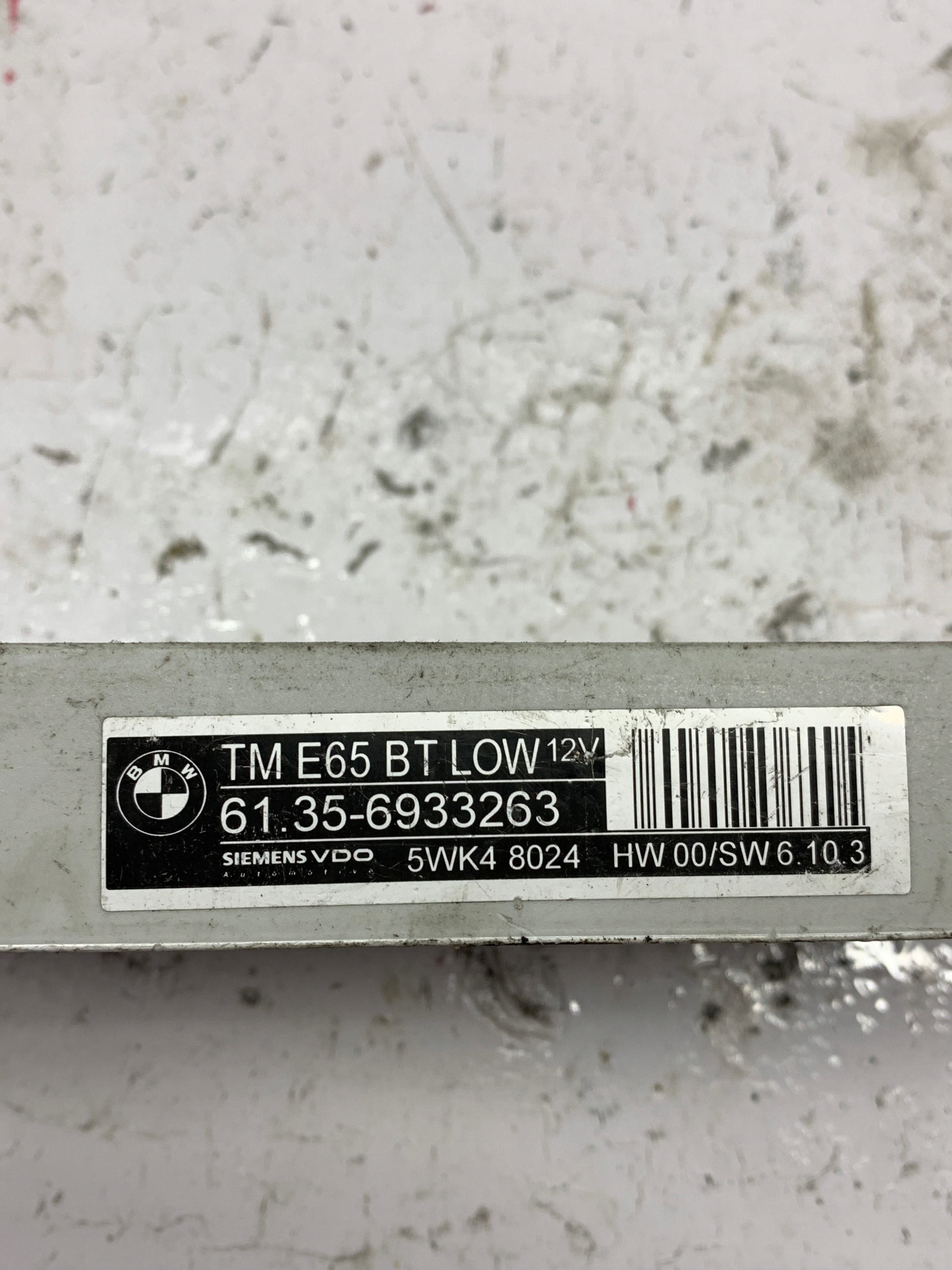 modul Bedienteil Tür 6933263 BMW