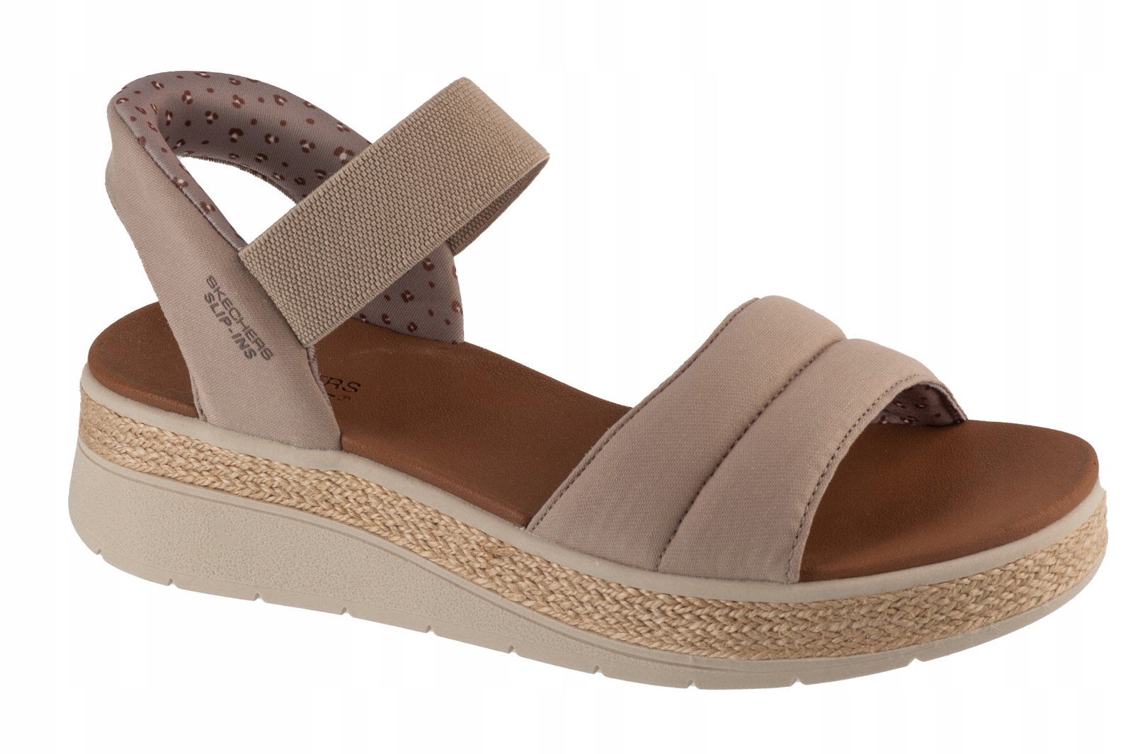 Skechers Slip-ins: Bobs Sun Ray [40] Dámské sandály Látka Béžová