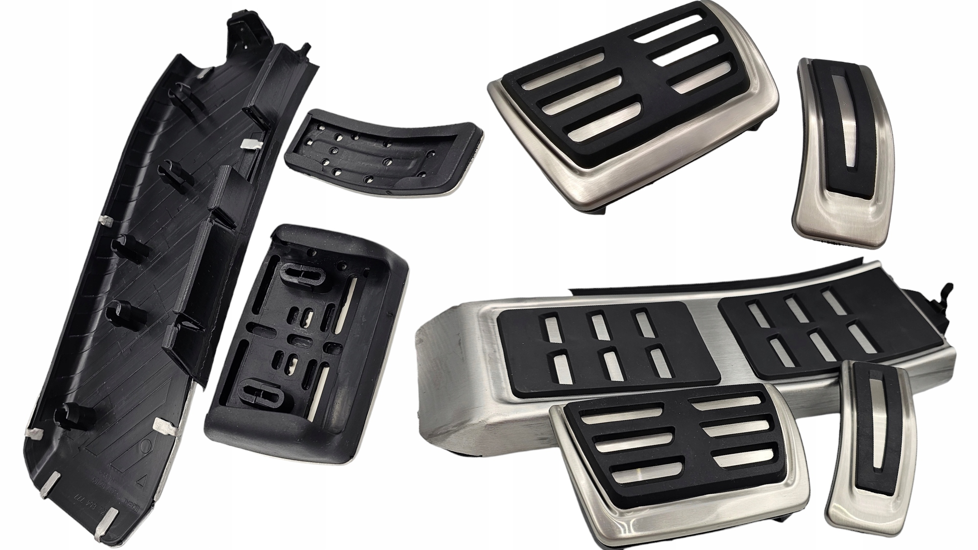 Krytky na pedály Audi A4 B8 07-15 A5 07-16 A6 C7 10-17 Q3 11-18 Q5 08-16