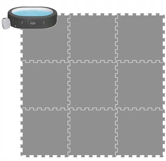 Podklad Pod Basen Bestway Lay-z-spa Mauritius 270x180 cm