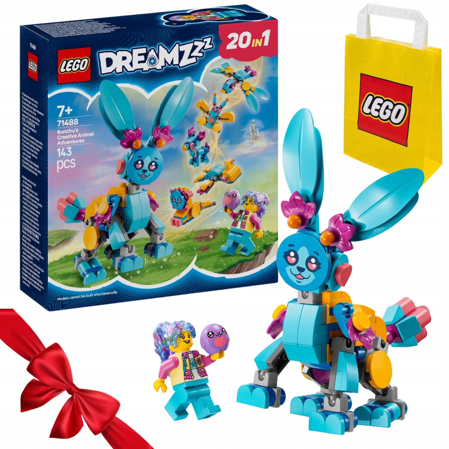 Zestaw Klocków Lego Dreamzzz 71488 Kreatywne Zwierzęce Przygody Bunchu
