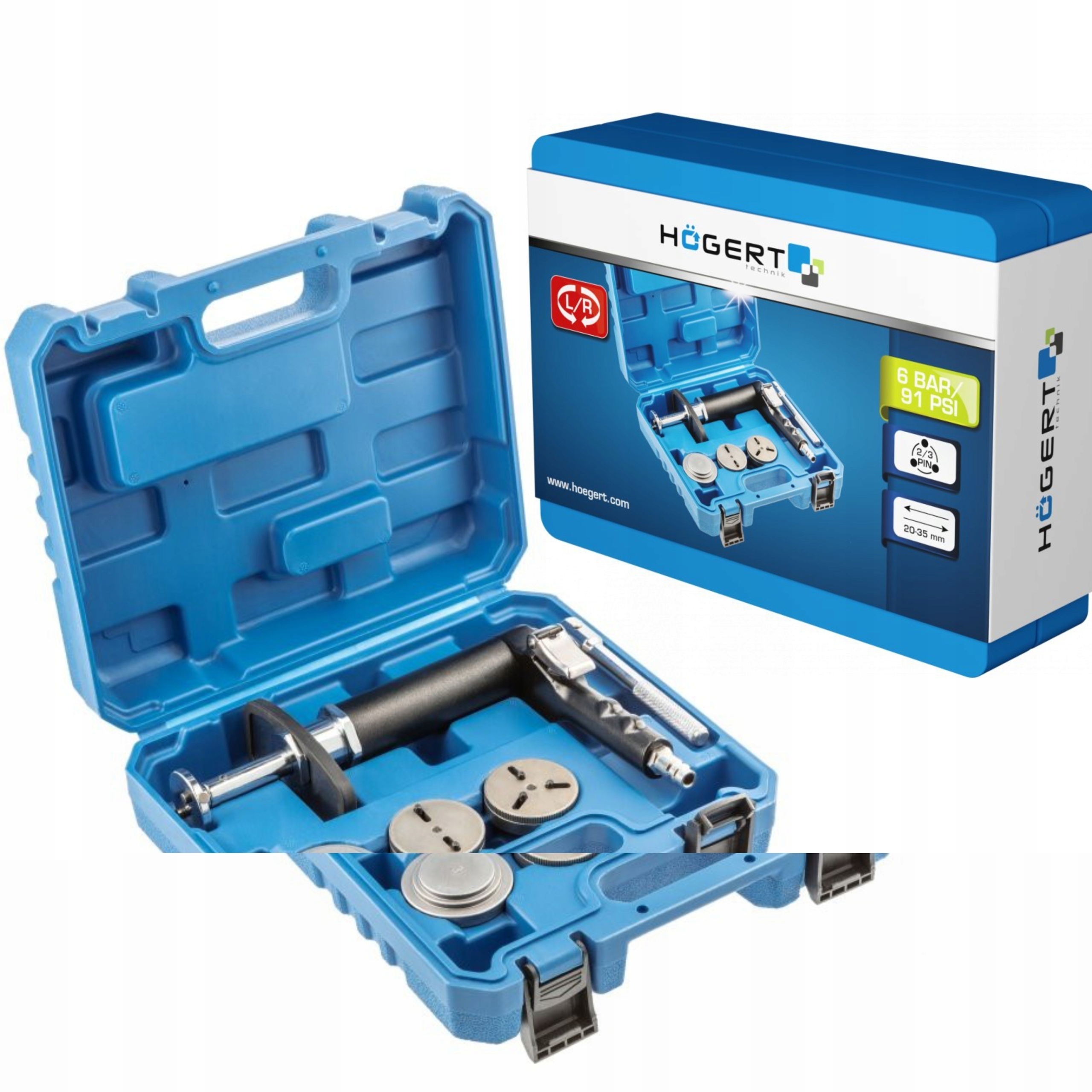 

Hogert HT4R780 Pneumatyczny Separator Do Zacisków