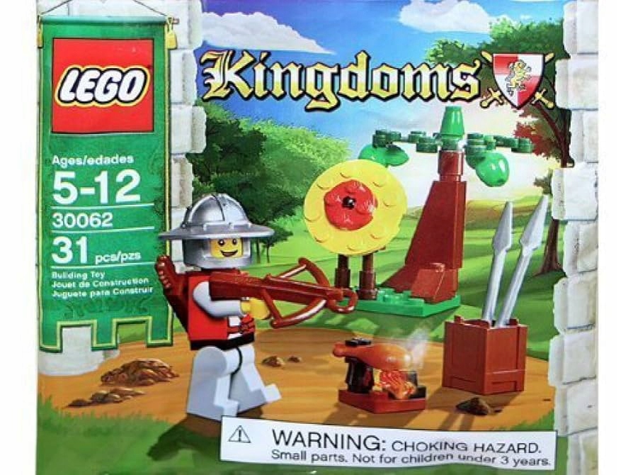nový 30062 Lego Castle Polybag Rytíř minifigurka kušník Misb 2010