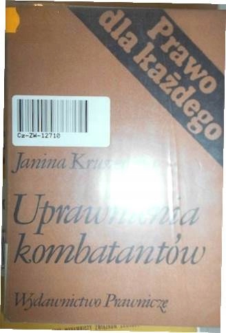 Uprawnienia kombatantów - Kruszewska