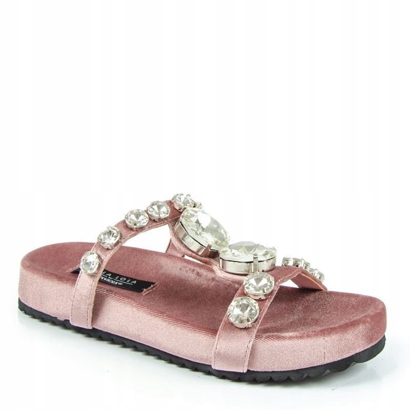 Sca'viola S-37 Nazouváky Sandály Pudrové Růžové 40