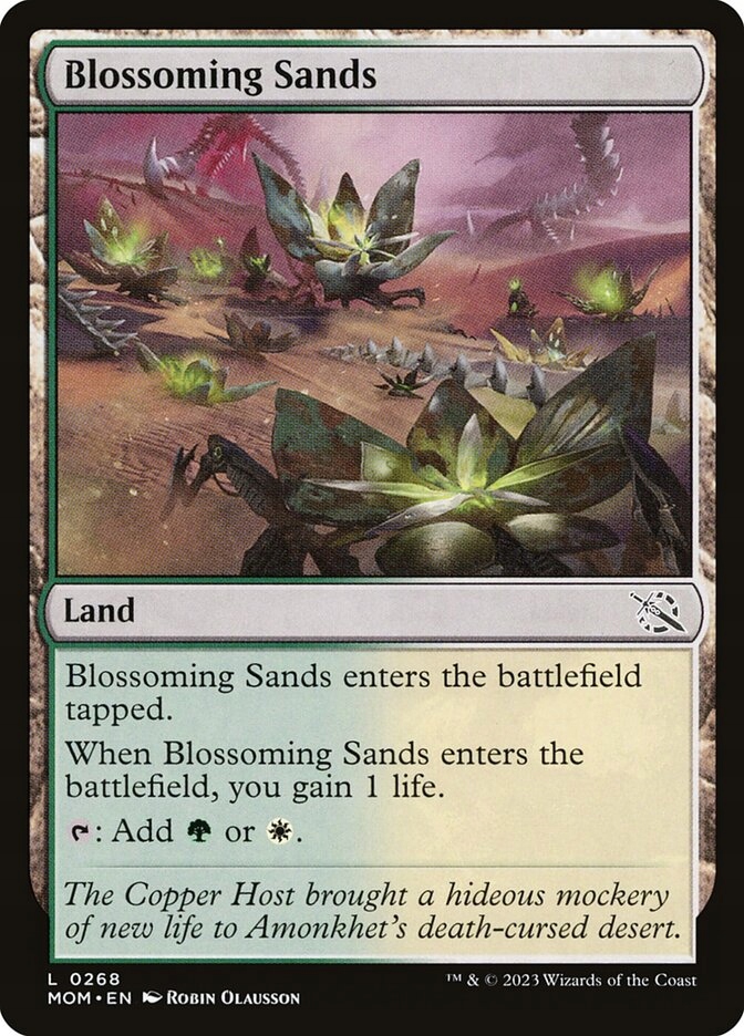 [mtg] Blossoming Sands (mom)