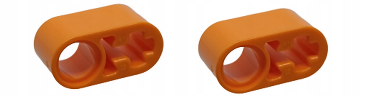 

Lego Liftarm 1x2 pomarańczowy na oś 60483 - 2 szt