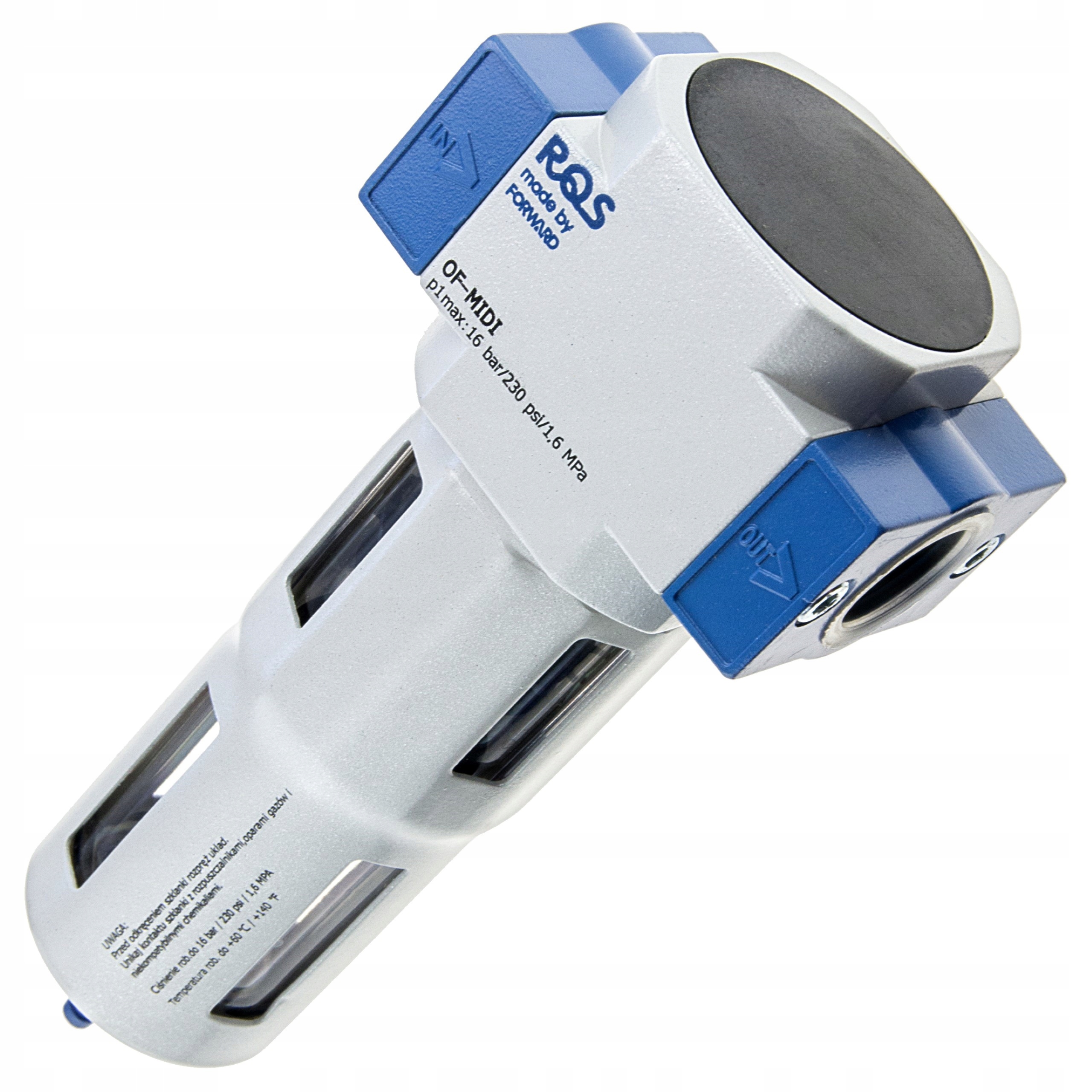 ODWADNIACZ OSUSZACZ FILTR POWIETRZA SEPERATOR OF-3/4-MIDI DO KOMPRESORA RQS Kod producenta OF-3/4-MIDI