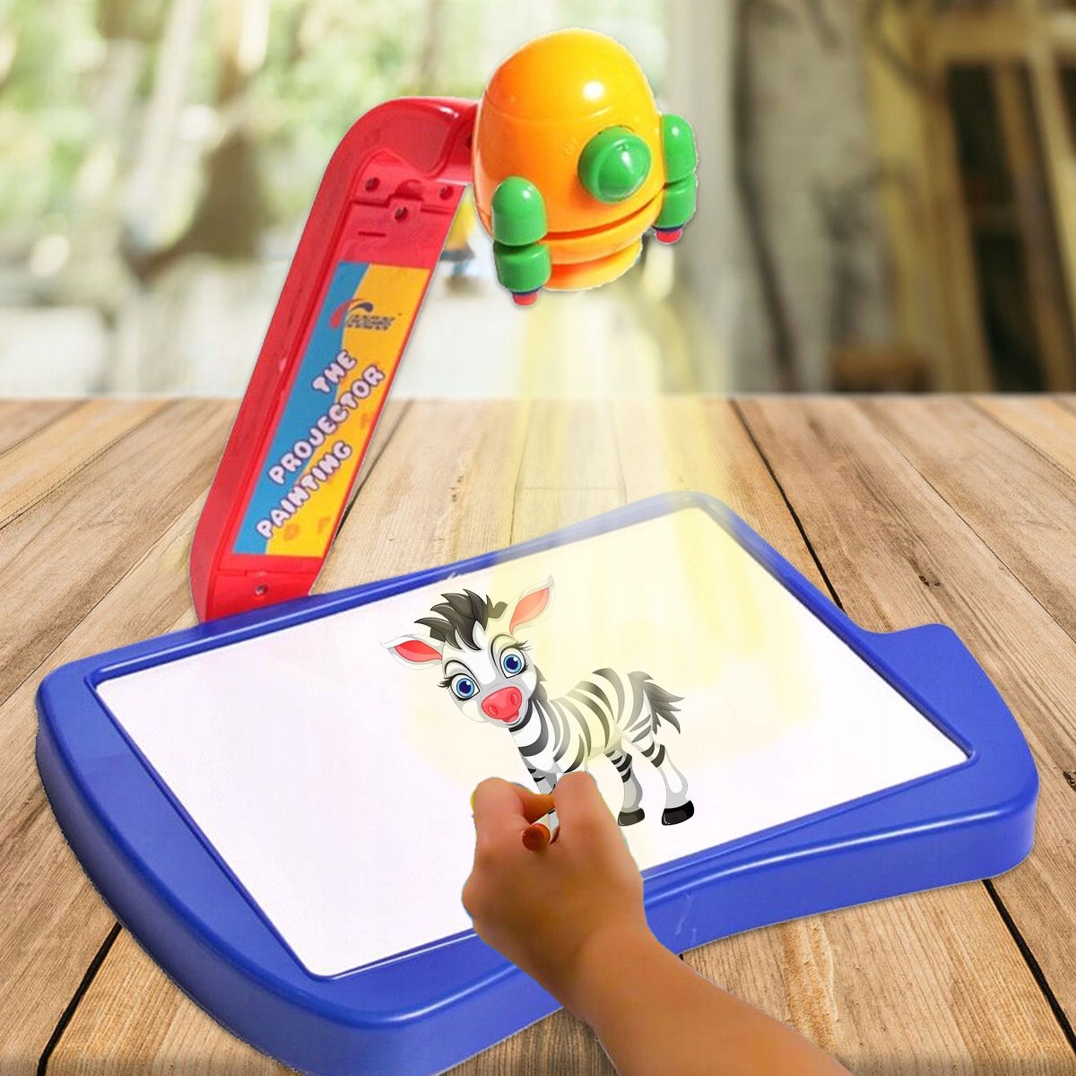 KREATYWNY PROJEKTOR RZUTNIK DO NAUKI RYSOWANIA MALOWANIA MAZAKI DLA DZIECI Marka Stator