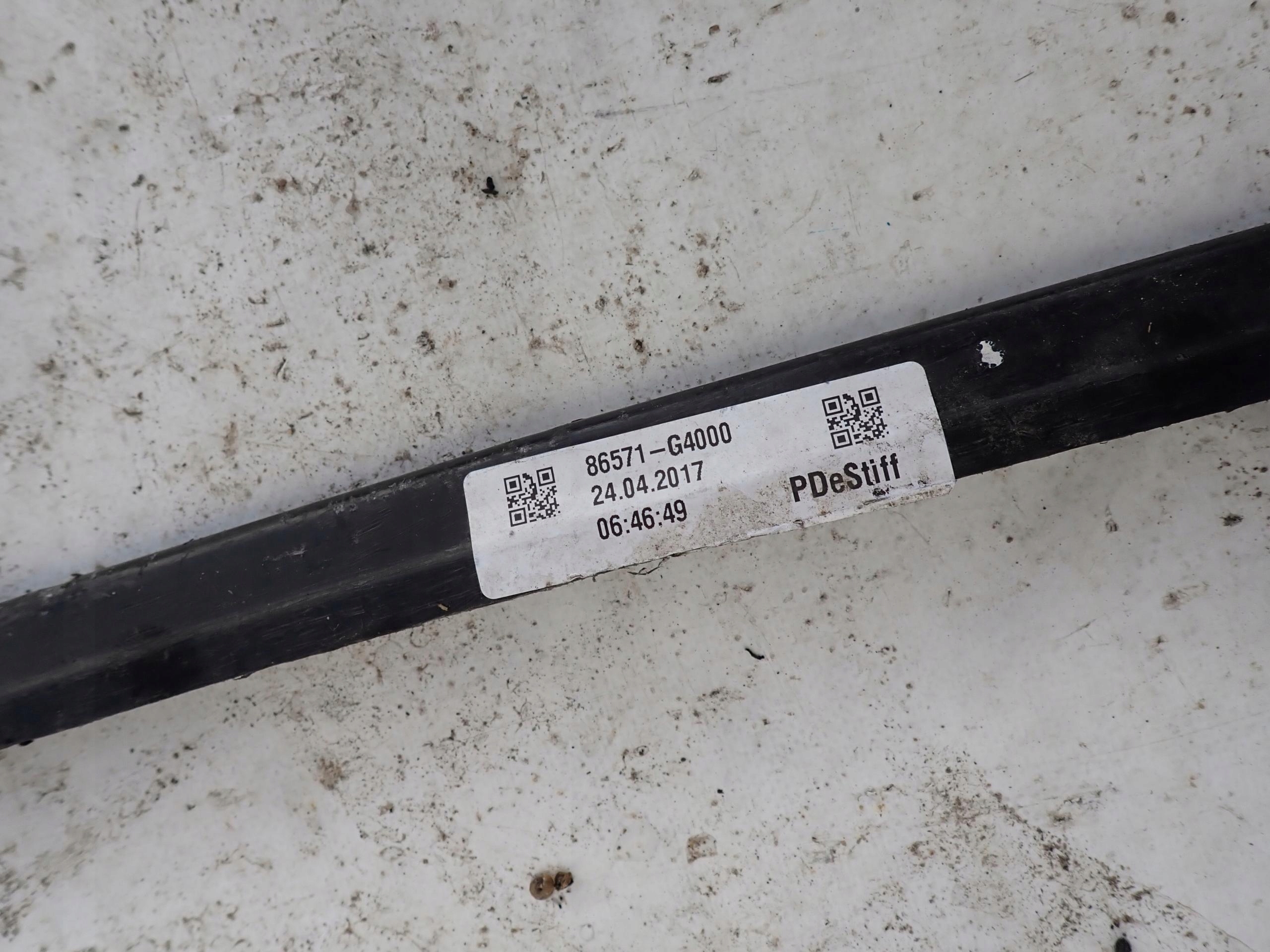 HYUNDAI I30 III 17-> pillar bumper support lower 86571G4000