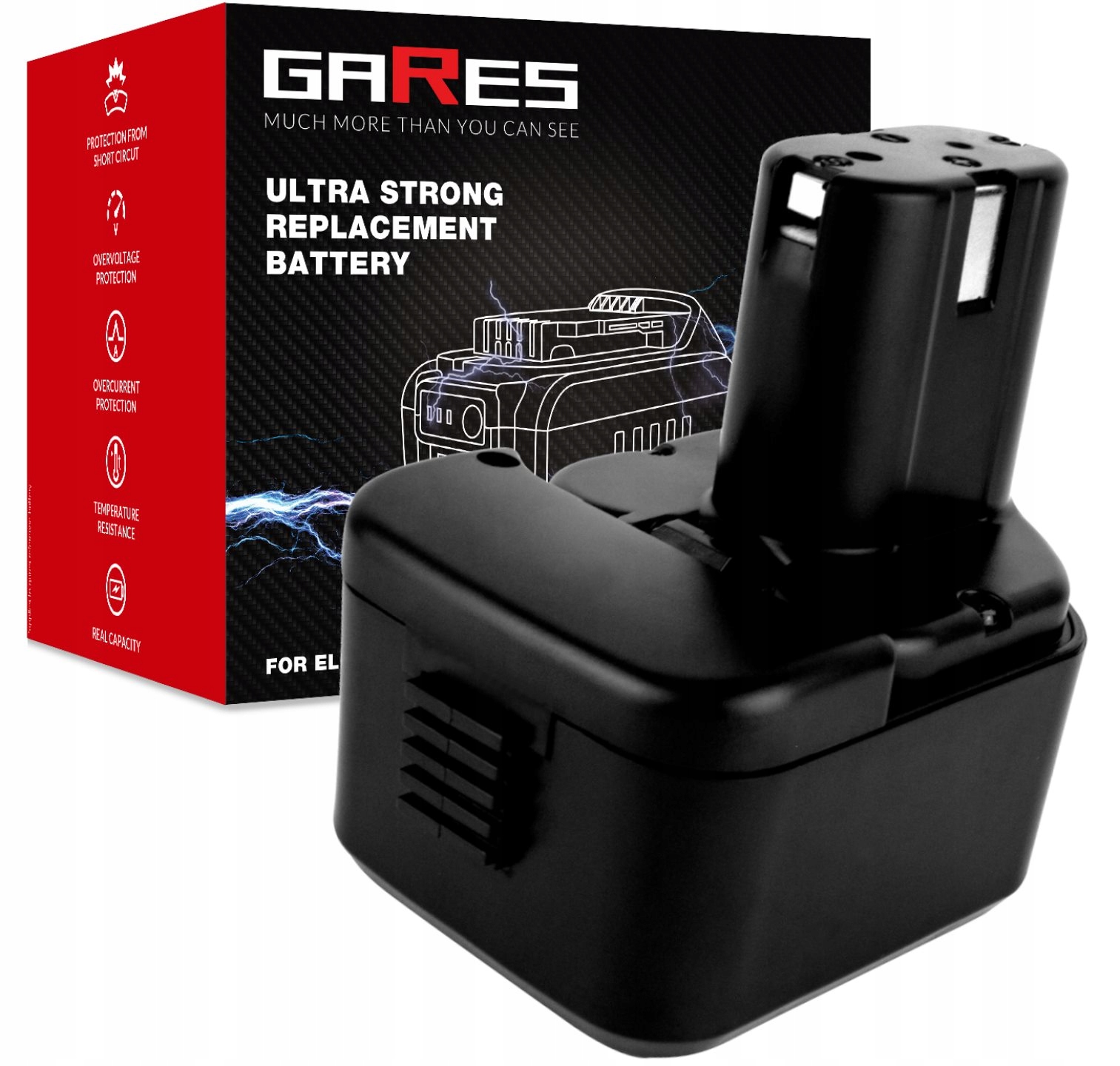 Baterie Akumulátor pro 320386 EB1214L série Bcc 12V 2Ah