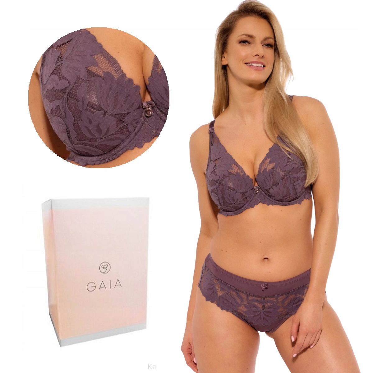Podprsenka Push Up Sophia 1225 fialová 65C