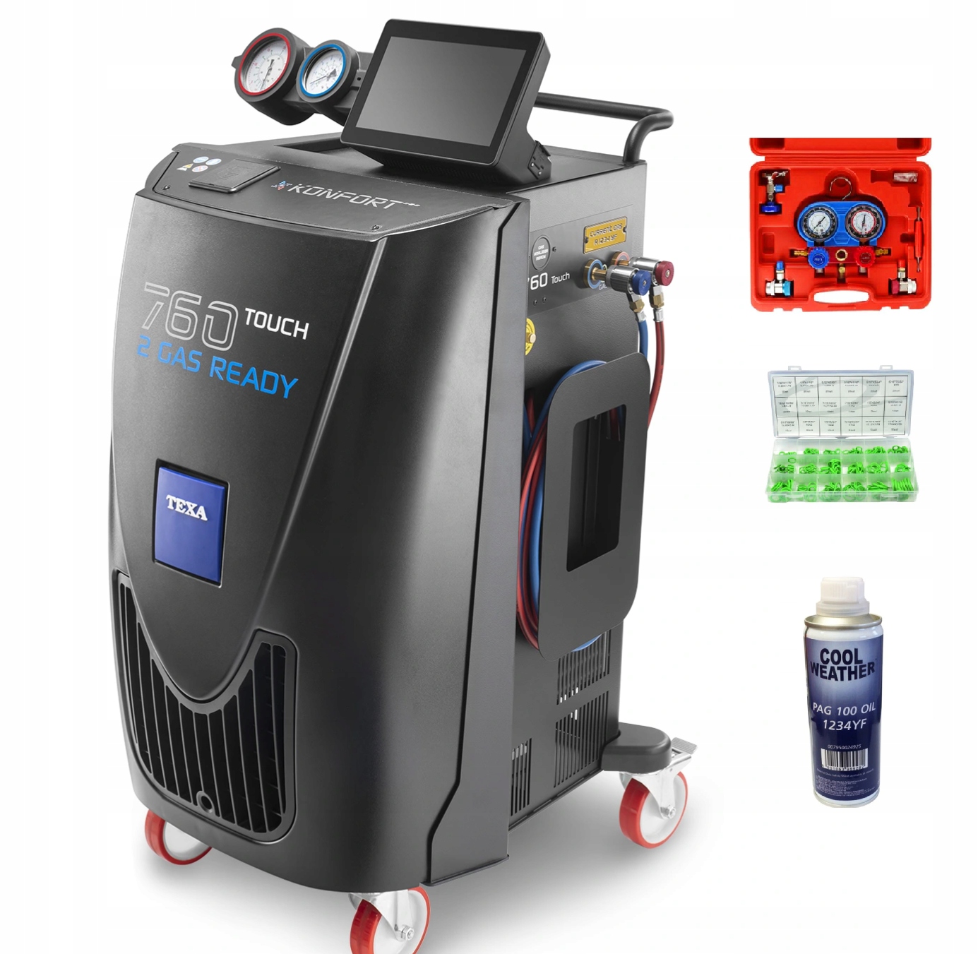 Станция кондиционирования воздуха Texa Konfort 760r Touch1234yf