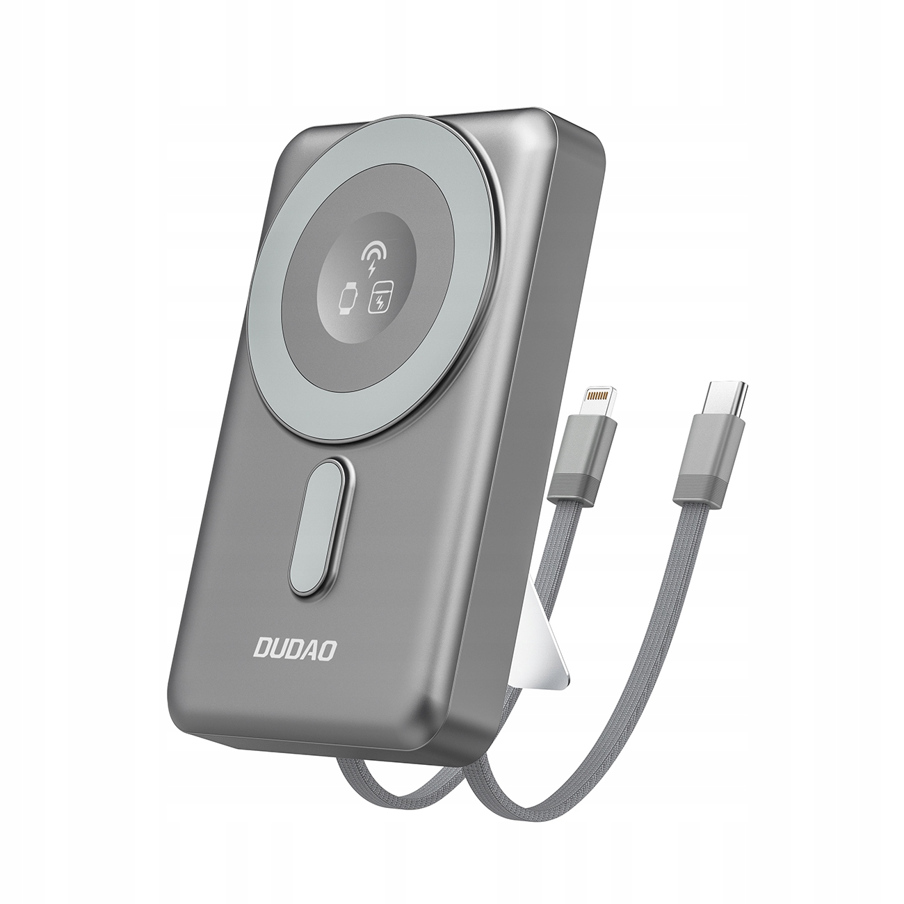 Powerbanka K29 10000 mAh MagSafe kovová krytka stojan Usb-c kabely iPhon