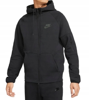 Sportovní Mikina pánská černá rozepínací Nike DD5284-010 vel. M