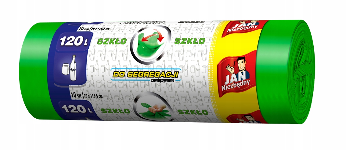 

Jan Niezbędny Worki Do Segregacji 120L Szkło