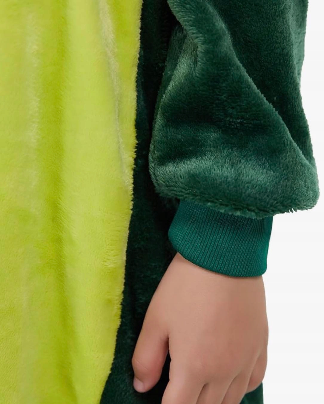 DINOZAUR PIŻAMA KIGURUMI DINO SMOK DZIECIĘCA DRES ONESIE 170-176 Rękaw długi rękaw