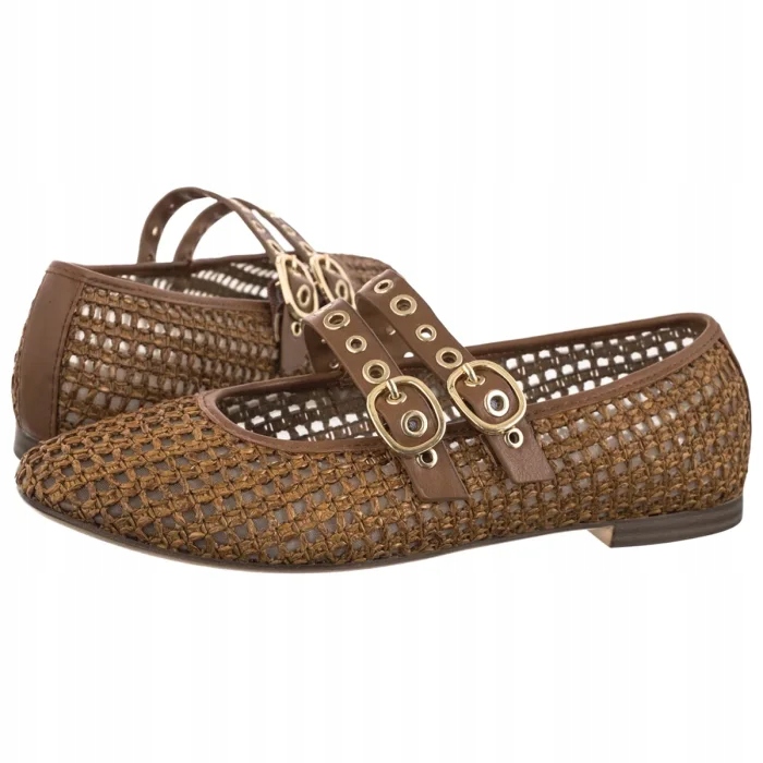 Dámské baleríny Tamaris Cognac 1-22144-46 305 Hnědé