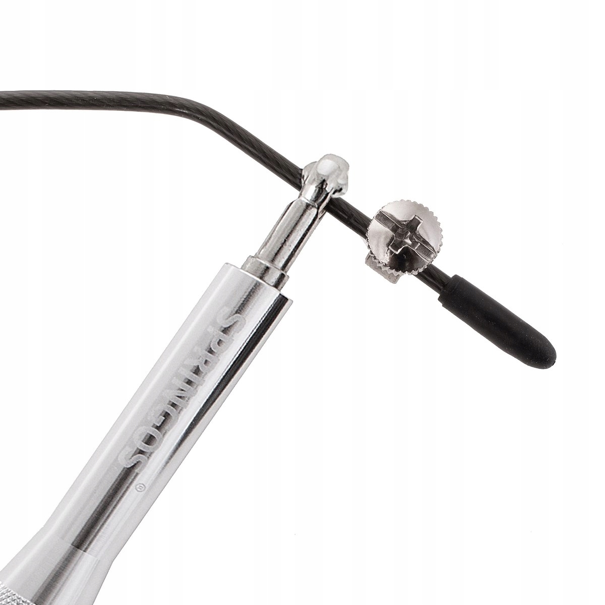 SKAKANKA Z ŁOŻYSKAMI BOKSERSKA CROSSFIT FITNESS REGULOWANA SPEED STALOWA 3M Grubość linki 0.25 cm