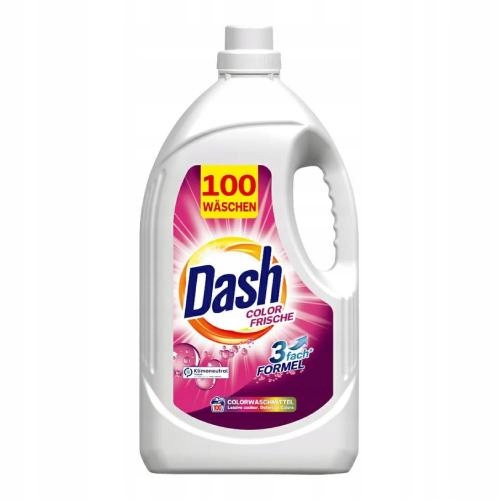 Levně Tekutý gel na praní barev Dash 5l 100 praní Německá kvalita De