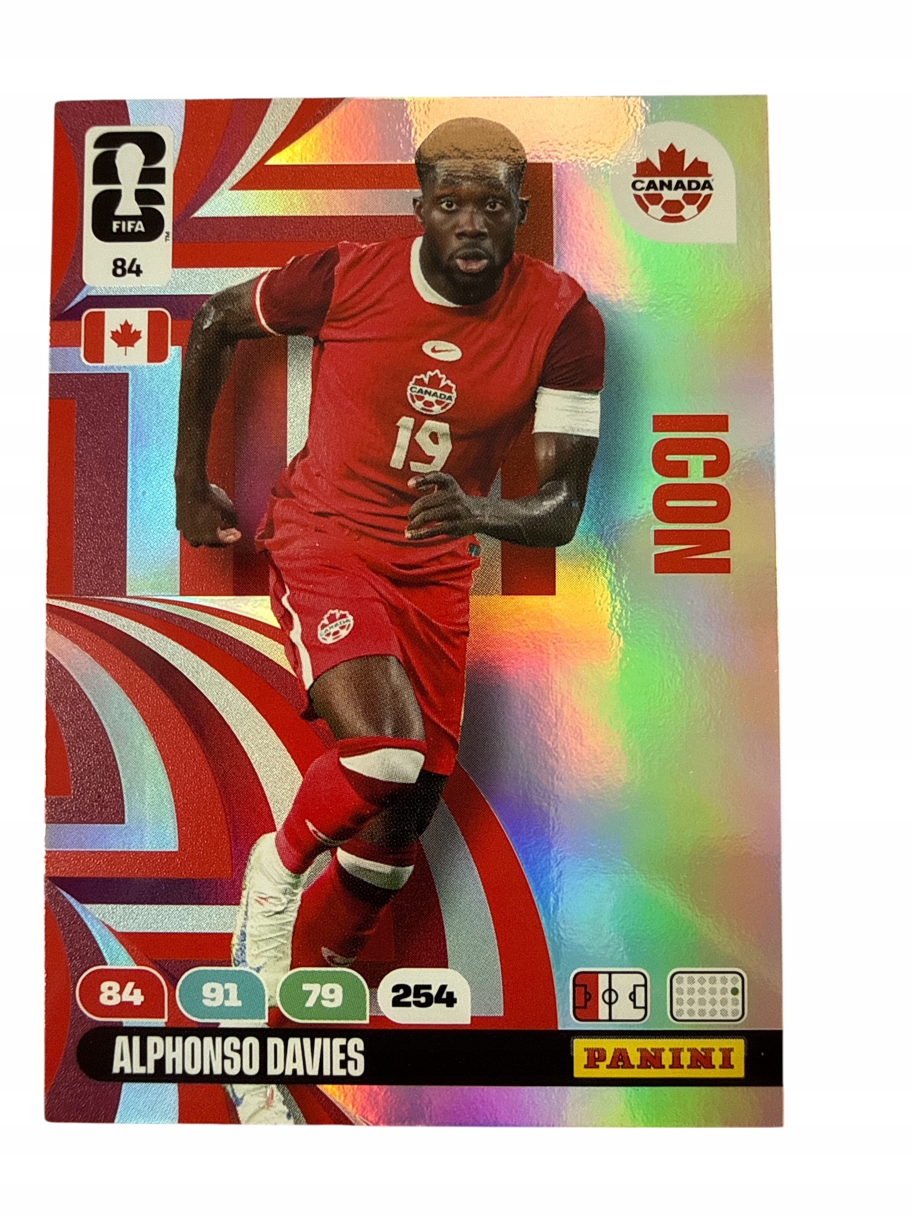 Fifa World Cup America 2026 Panini Canada 84 Davies