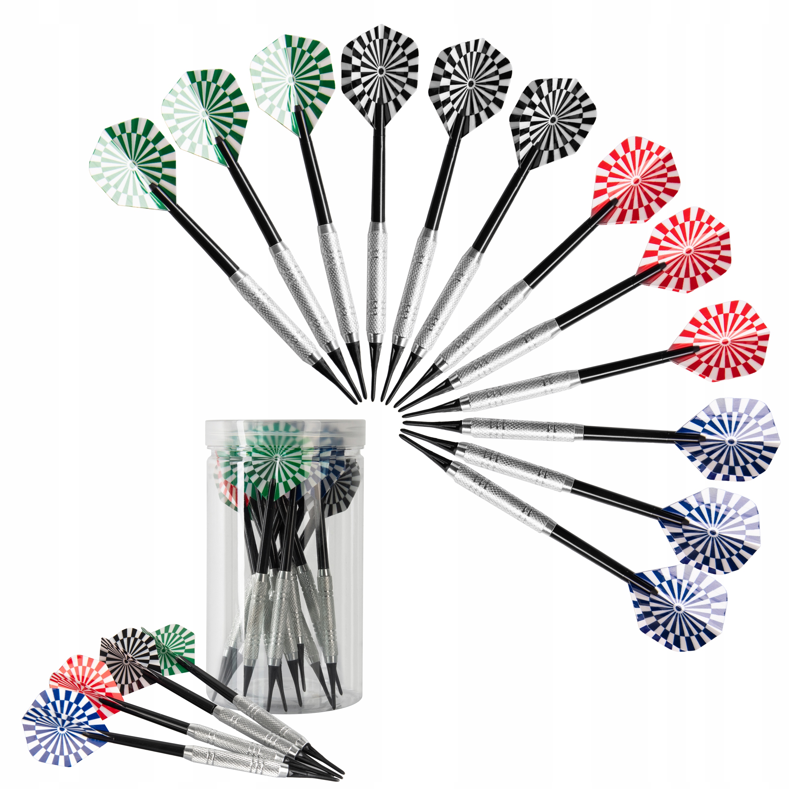

Zestaw 12 szt Rzutki Lotki Dart Elektroniczny