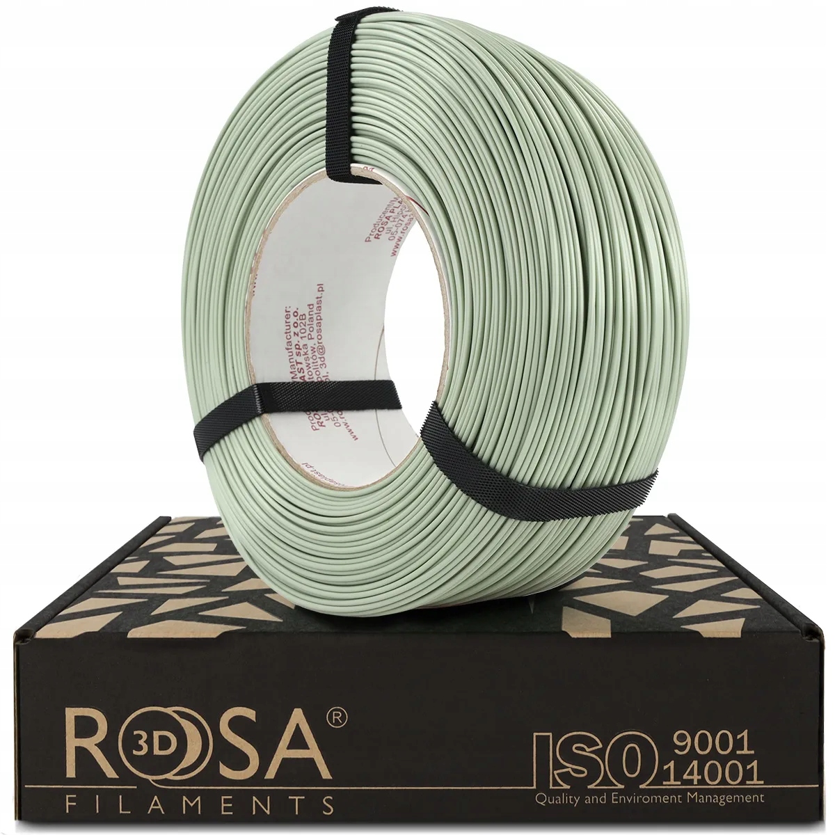 Filament Rosa3D ReFill BioCREATE Ht Reseda Green Zielony 1kg 1,75mm