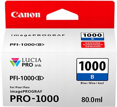 Canon PFI-1000 B, modrý 0555C001