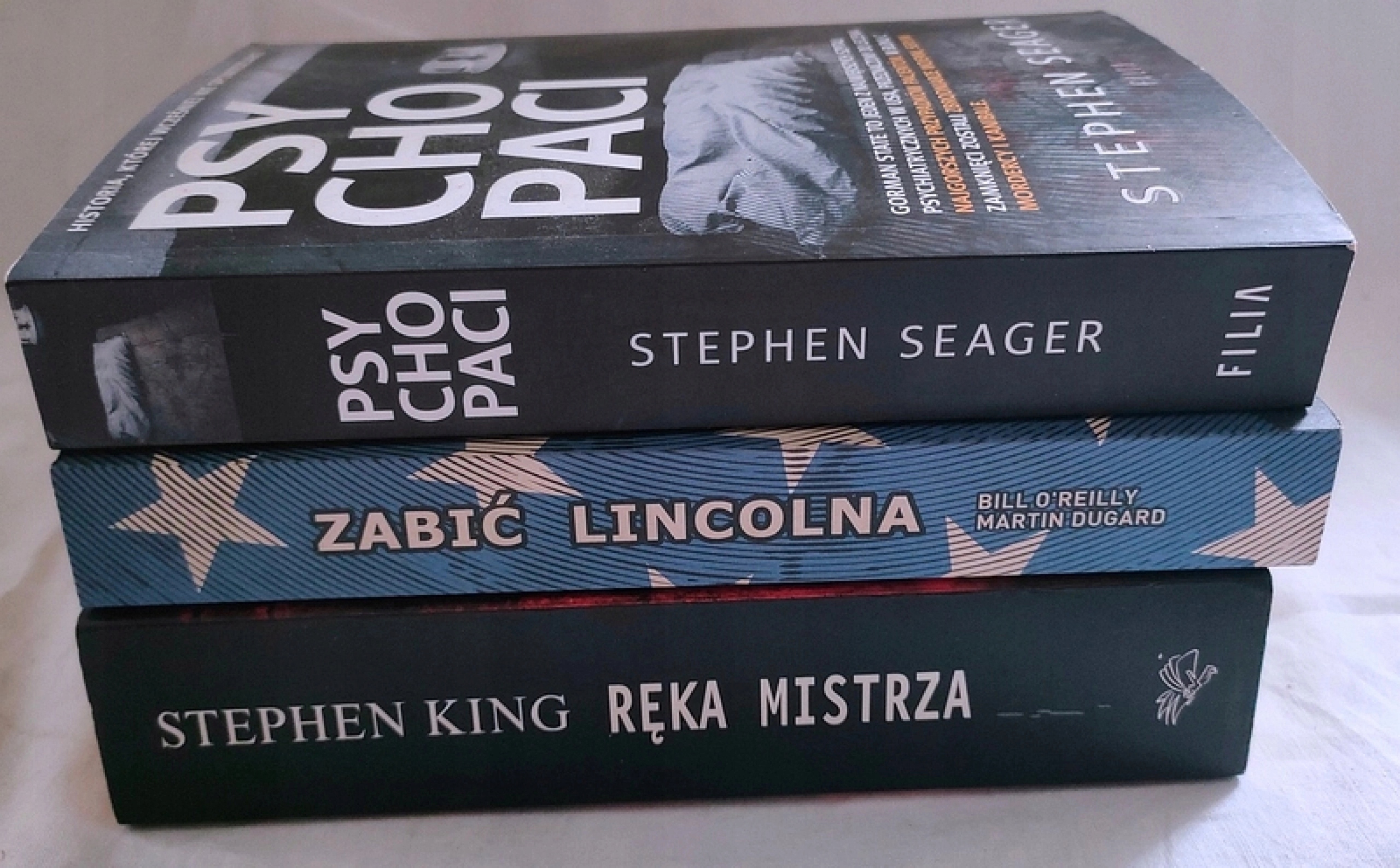 Zabić Lincolna Psychopaci Seager King Ręka Mistrza