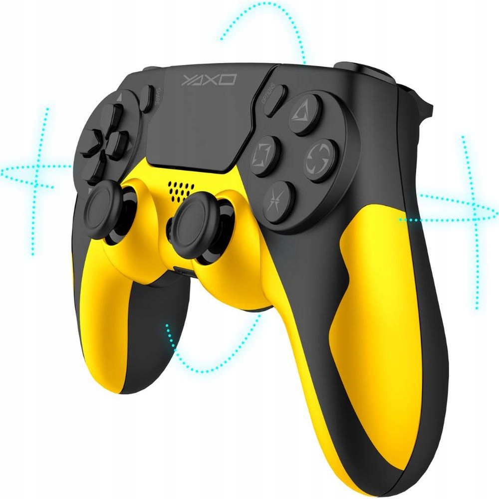 Kontroler bezprzewodowy do konsoli PS4/PS3/PC YAXO Bluetooth, z wibracjami Kompatybilne platformy PC PlayStation 4 Android