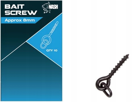 Nash Wkręty Bait Screws 8mm