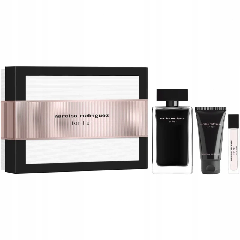 Zestaw Narciso Rodriguez Her woda toaletowa 50ml balsam 50ml edt 7,5ml