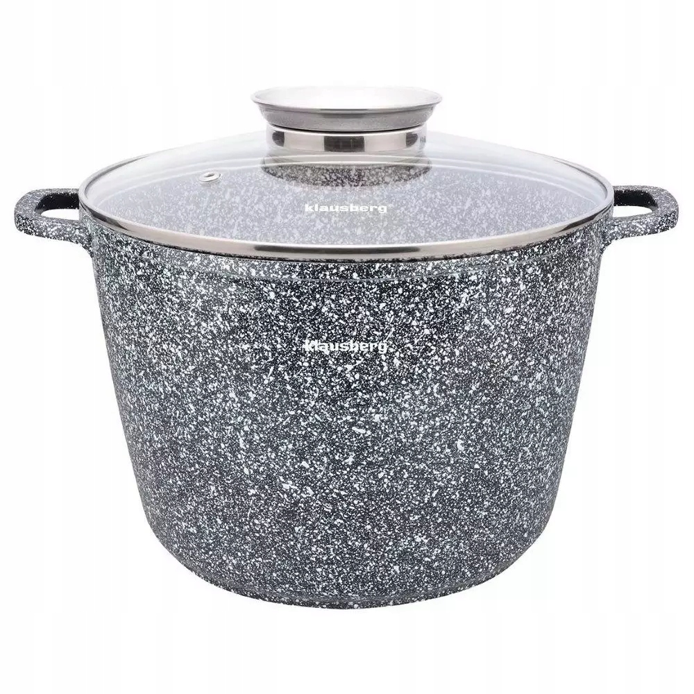 

Garnek 10L Kamienny Indukcja Brytfanna Marmur 28cm