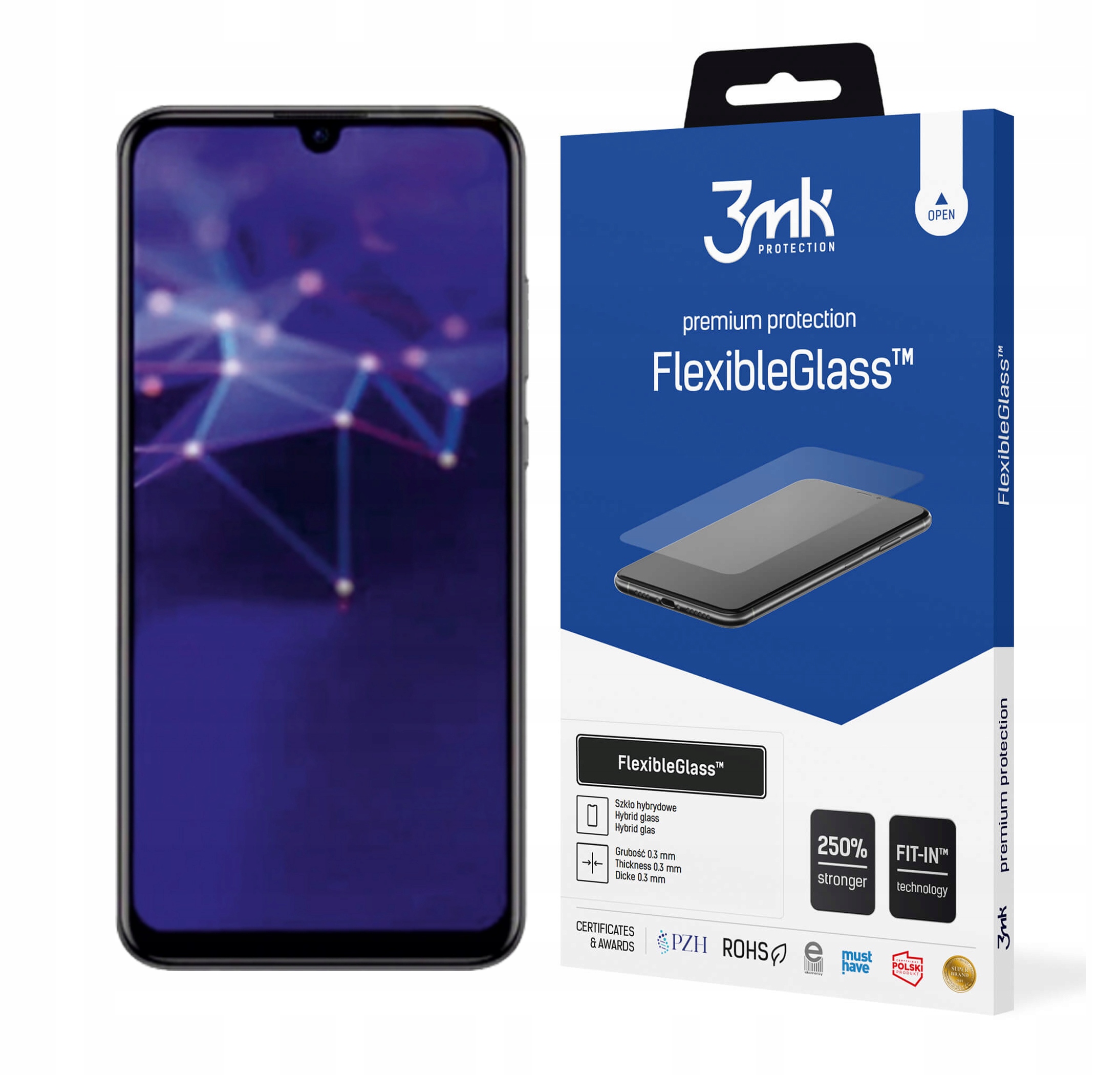 

3MK Szkło FlexibleGlass do Huawei P 30