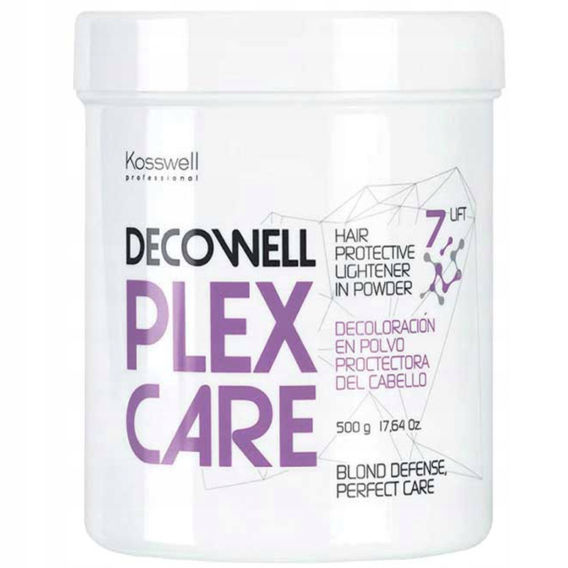Profesionální zesvětlovač vlasů s Plexem 500 g Prášek Kosswell