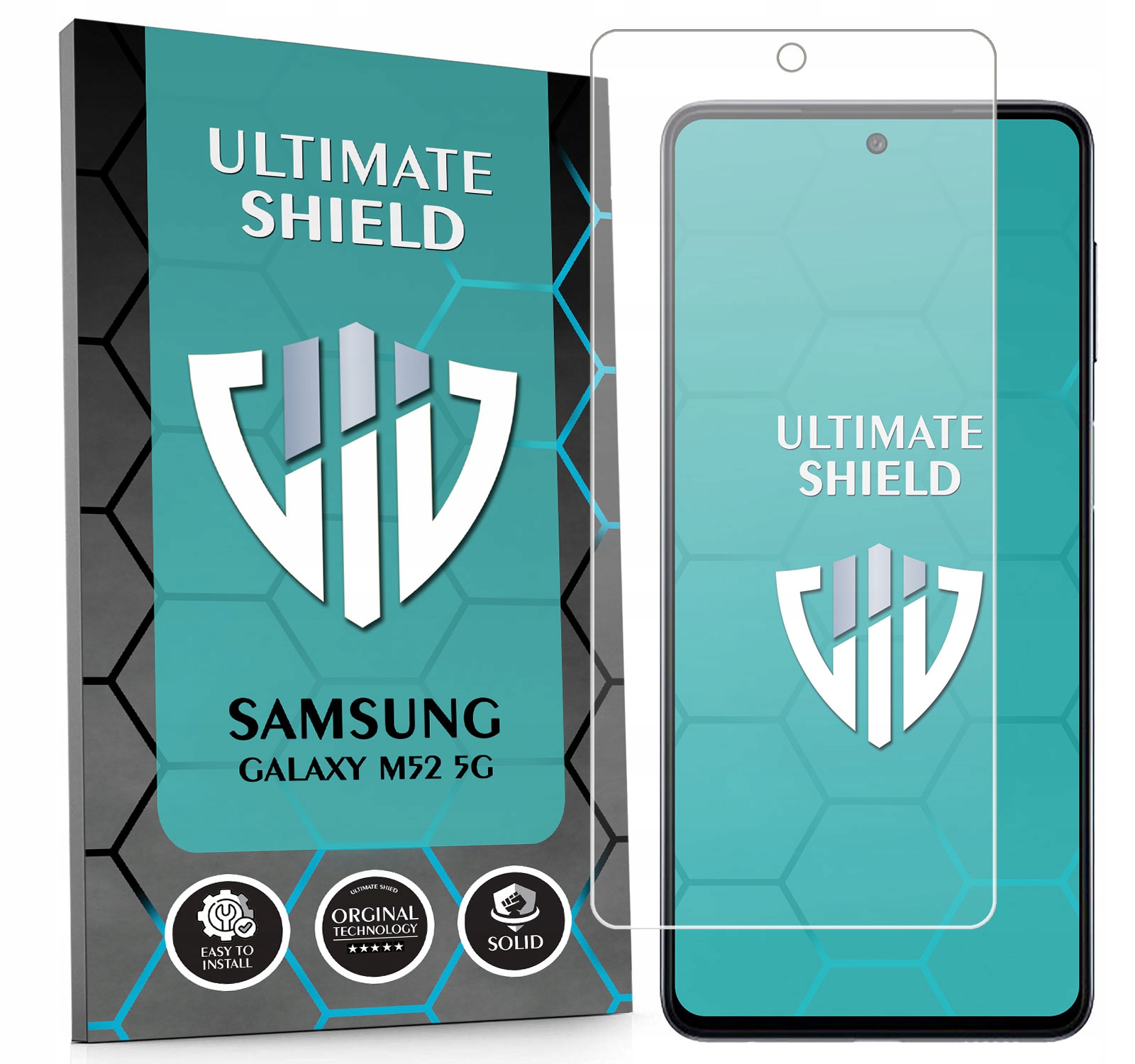 Sklo 3x Displej 7x Fotoaparát Rychlý Objektiv Pro Samsung Galaxy M52 5G