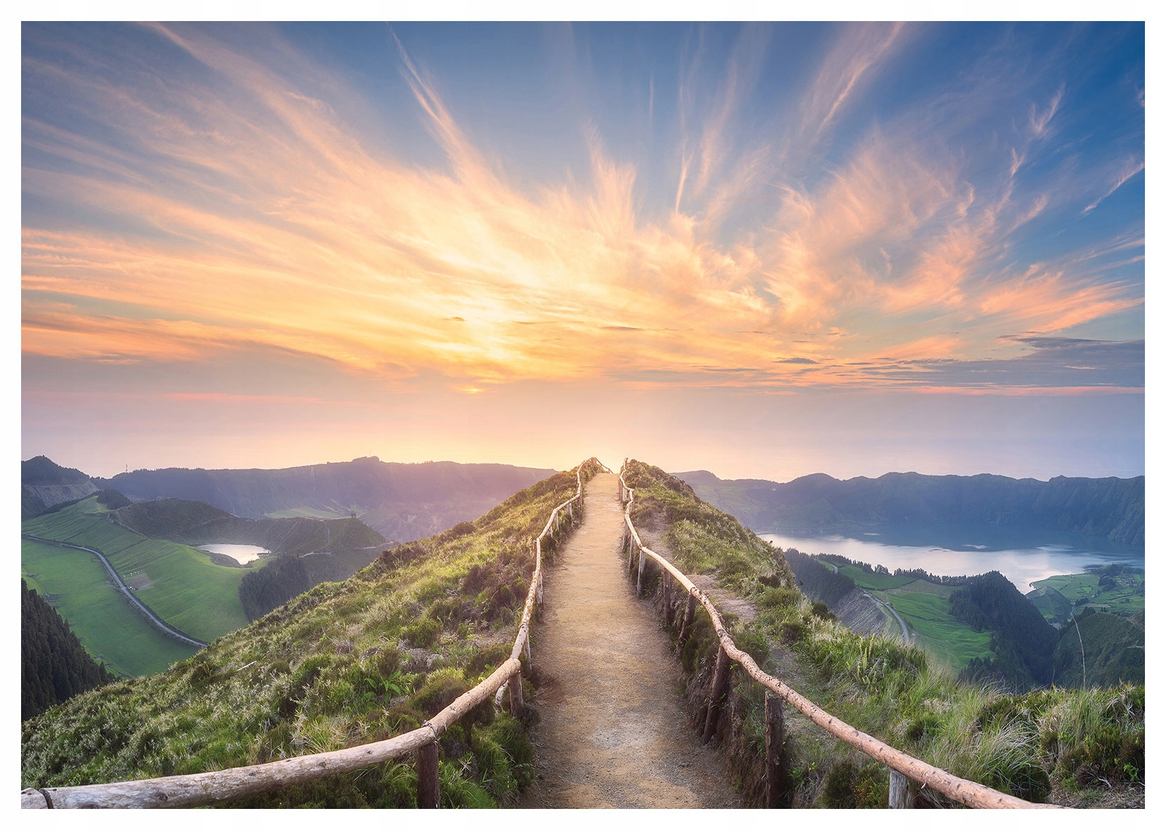 Fototapeta Horská krajina jazero minimalizmus príroda 520x318 lepidlo