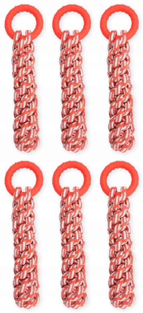 Provazy a kolečka pro psa Pet Nova 30 cm 6 kusů