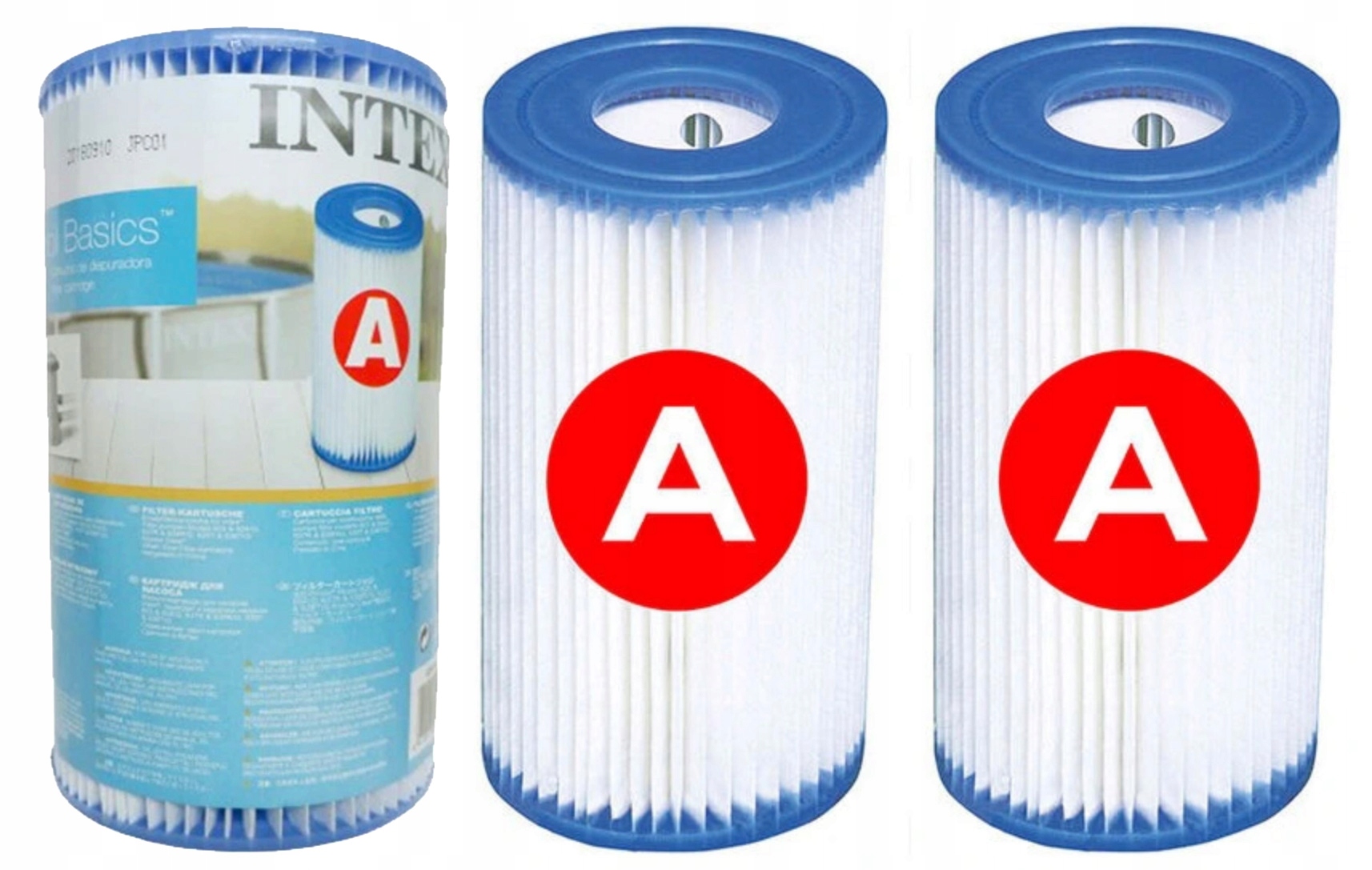 

3 x Filtry Filtr A do Pompy Basenowej Intex 29000