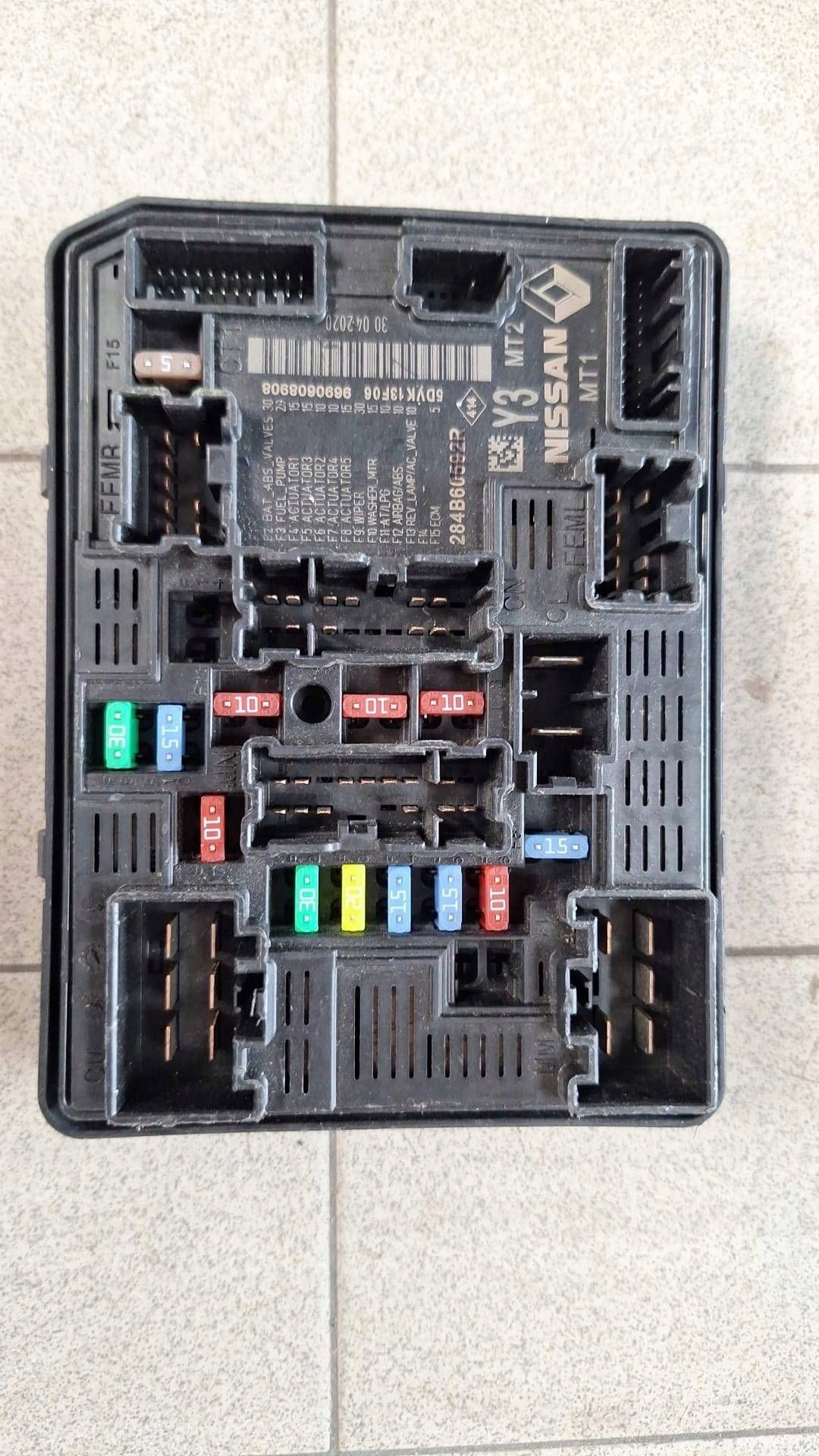 Unité commande confort Module fusibles BSI Renault Arkana 284B60592R