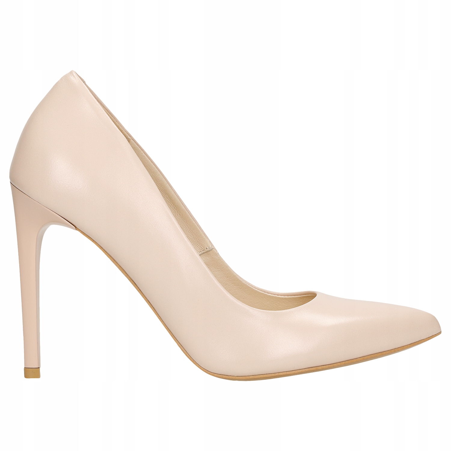 

Wojas Czółenka damskie na szpilce beżowe r. 41