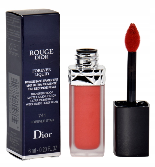 Dior Rouge Dior Forever Tekutá rtěnka 741 Forever Star 6ml