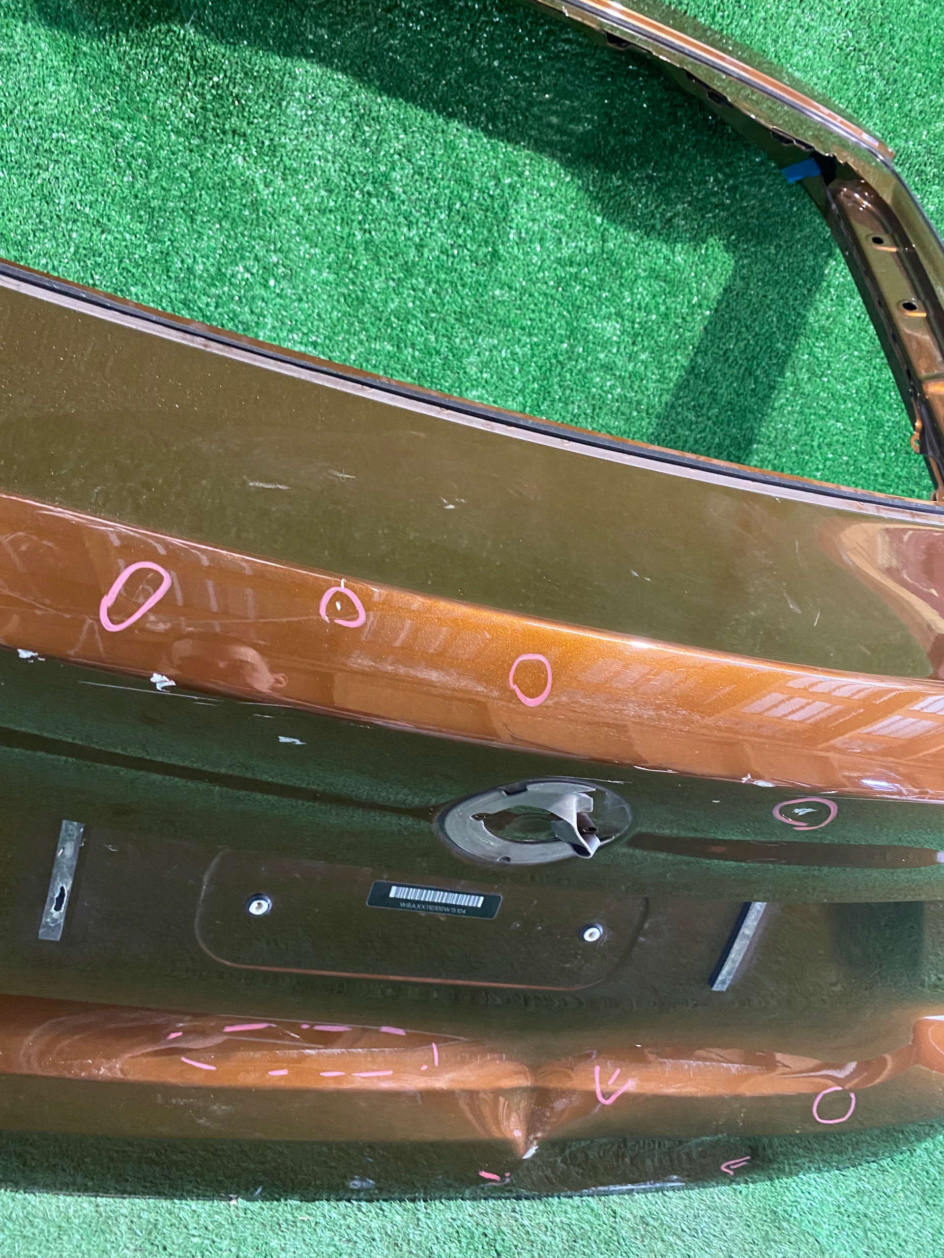 boot door rear BMW X4 F26
