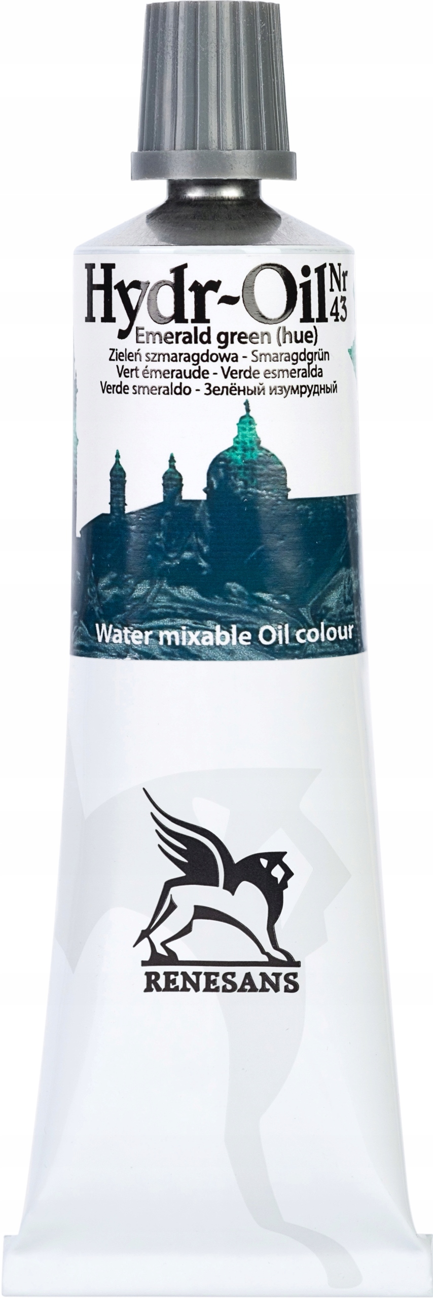Farba olejna Hydr-Oil Renesans emerald green