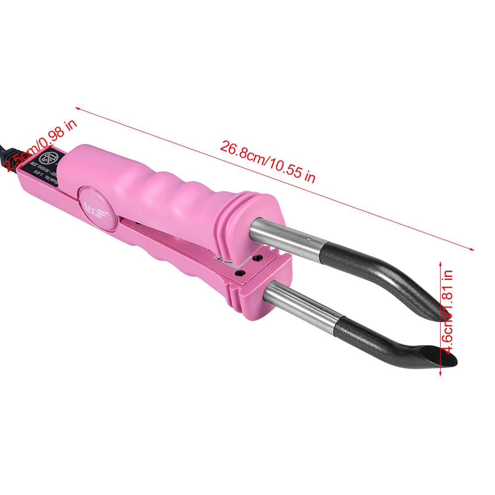 ZGRZEWARKA DO PRZEDŁUŻANIA WŁOSÓW NA KERATYNĘ Kod producenta JM05408-02