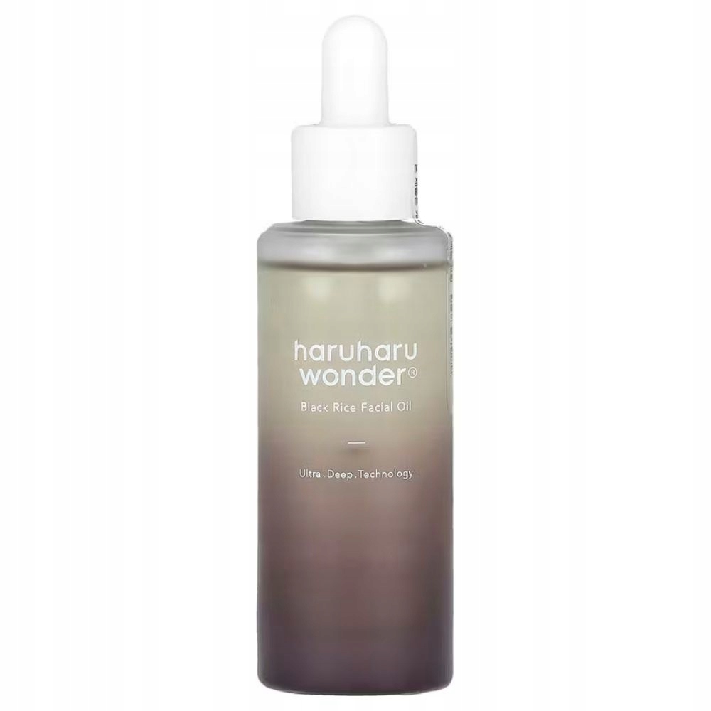 Korejský olej na obličej HaruHaru s černou rýží a jojobou 30 ml