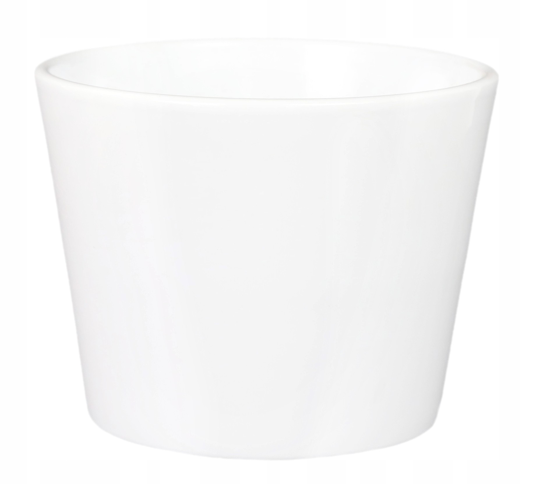 

Osłonka ceramiczna Ø7cm Dla Sukulentów biała